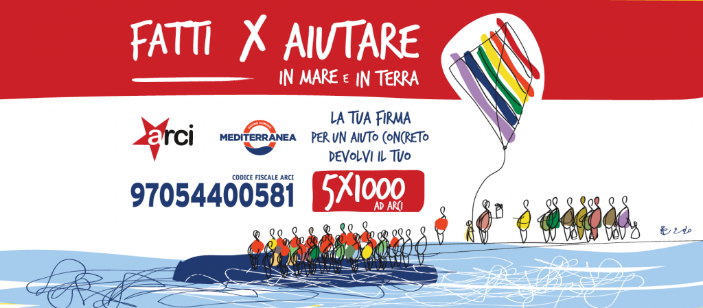 Fatti per aiutare – Il 5xmille Arci in mare e in terra!