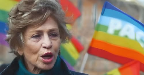 Luciana Castellina alla Casa del Popolo per parlare di pace e guerra