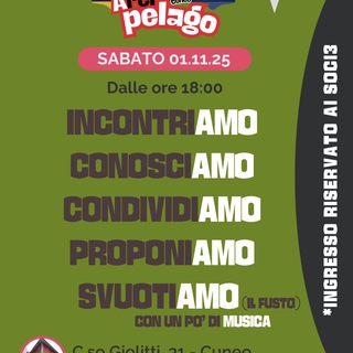  INCONTRIAMO, CONOSCIAMO, CONDIVIDIAMO, PROPONIAMO… e SVUOTIAMO