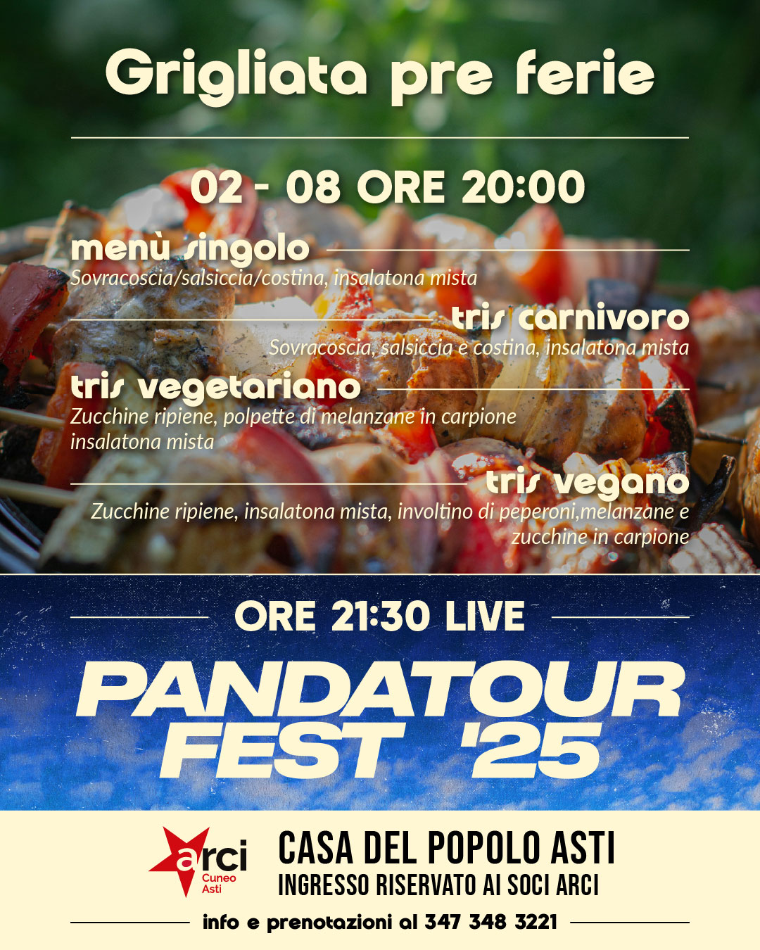 Grigliata pre ferie - Casa del Popolo Asti