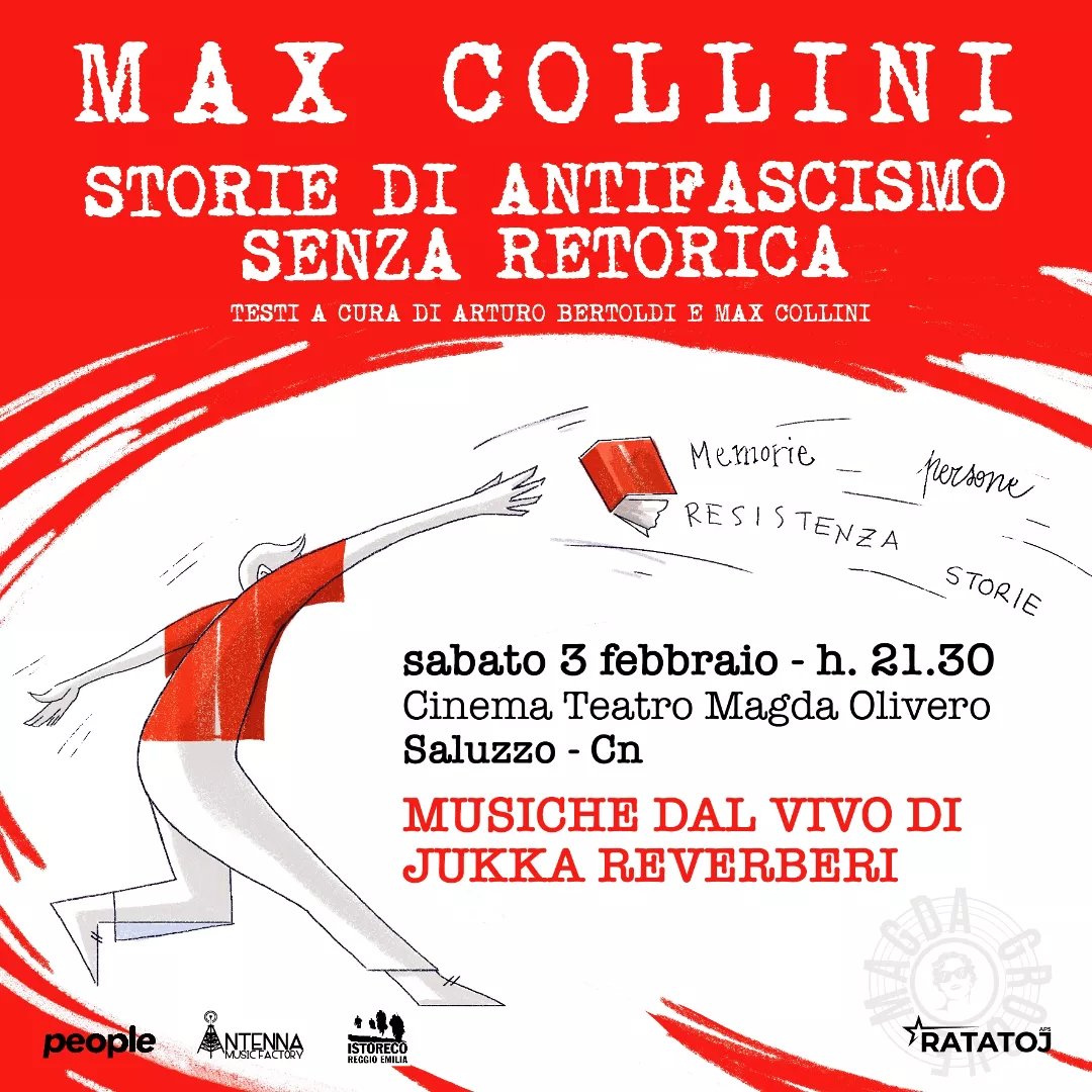 MAX COLLINI - Storie di Antifascismo senza retorica