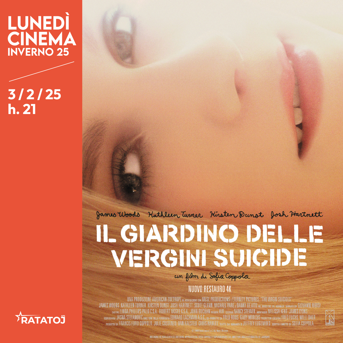 STAGIONE LUNEDÍ CINEMA - PROGRAMMA INVERNALE 