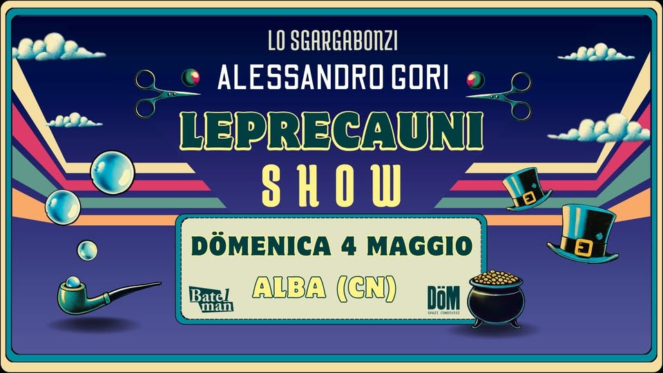 DÖMESTICA - Alessandro Gori Lo Sgargabonzi - apertura Francesco Maccario 