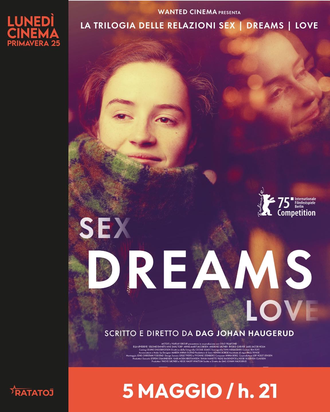Proiezione del film “DREAMS” di Dag Johan Haugerud (2024)