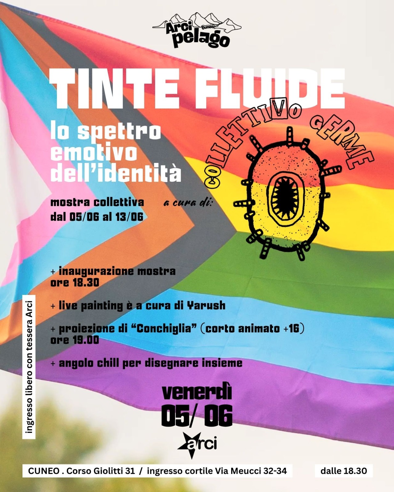 Inaugurazione Mostra “TINTE FLUIDE: Lo spettro emotivo dell’identità”