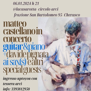 Matteo Castellano in concerto