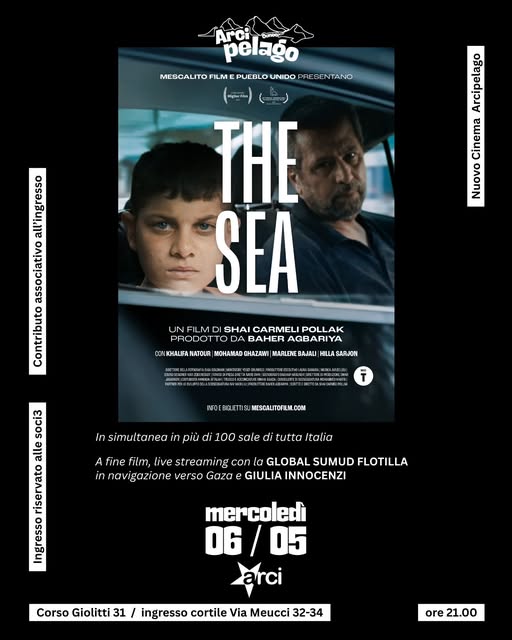 Proiezione di THE SEA – evento nazionale in simultanea in tutta Italia