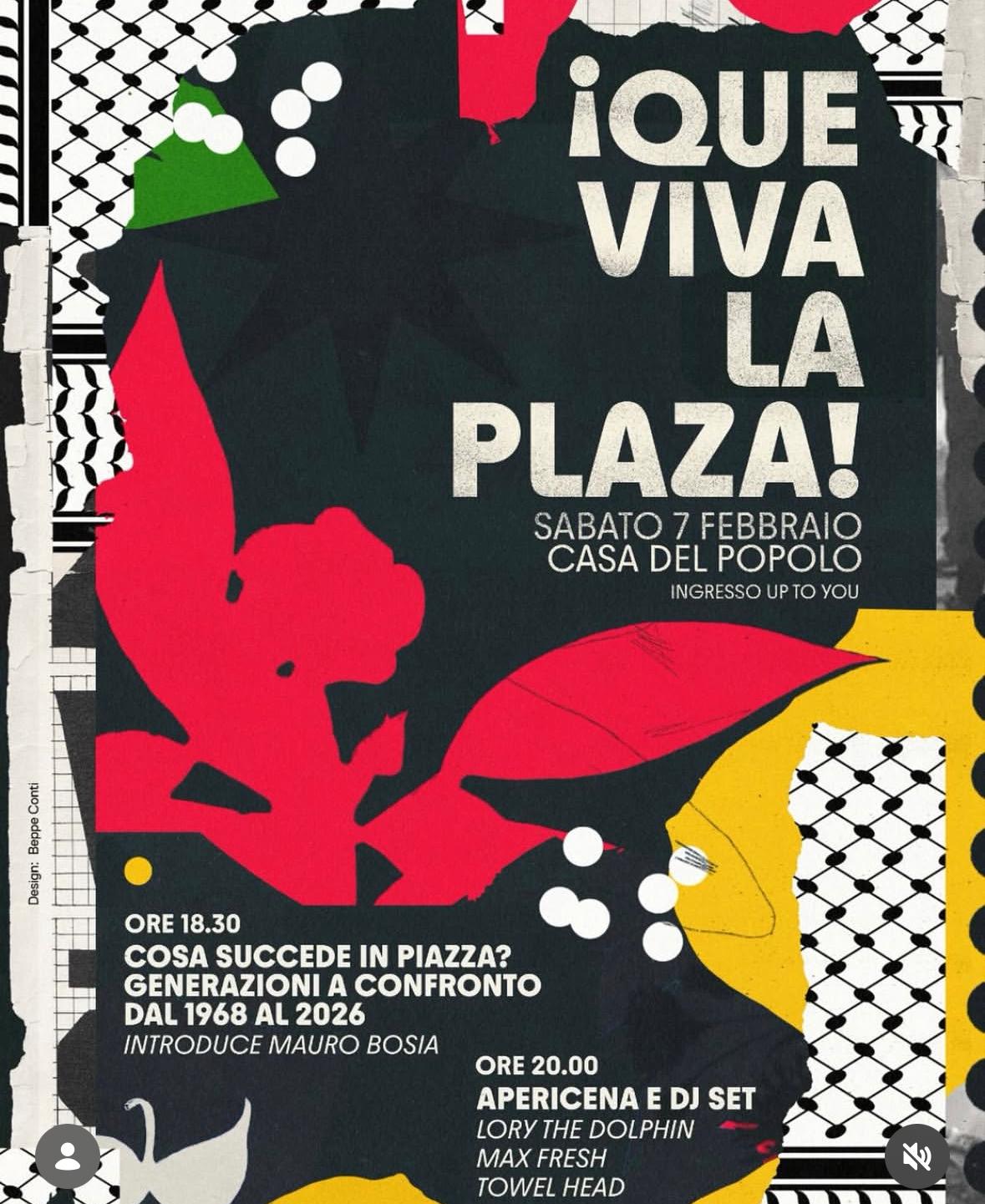 QUE VIVA LA PLAZA!