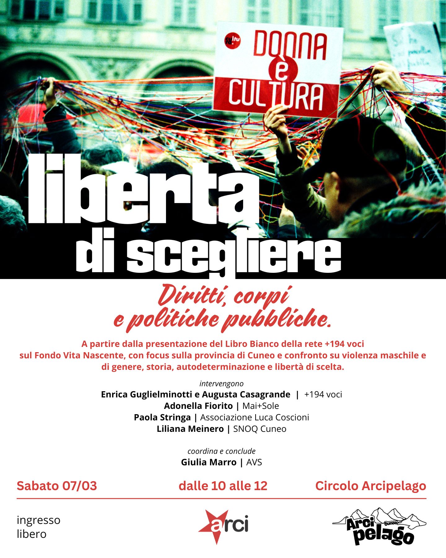 LIBERTA' DI SCEGLIERE