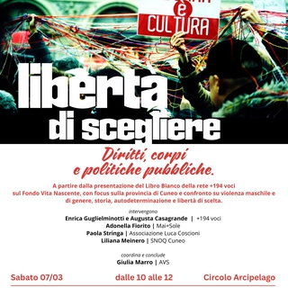 LIBERTA' DI SCEGLIERE