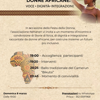 DONNE AFRICANE: Voce - Dignità - Integrazione