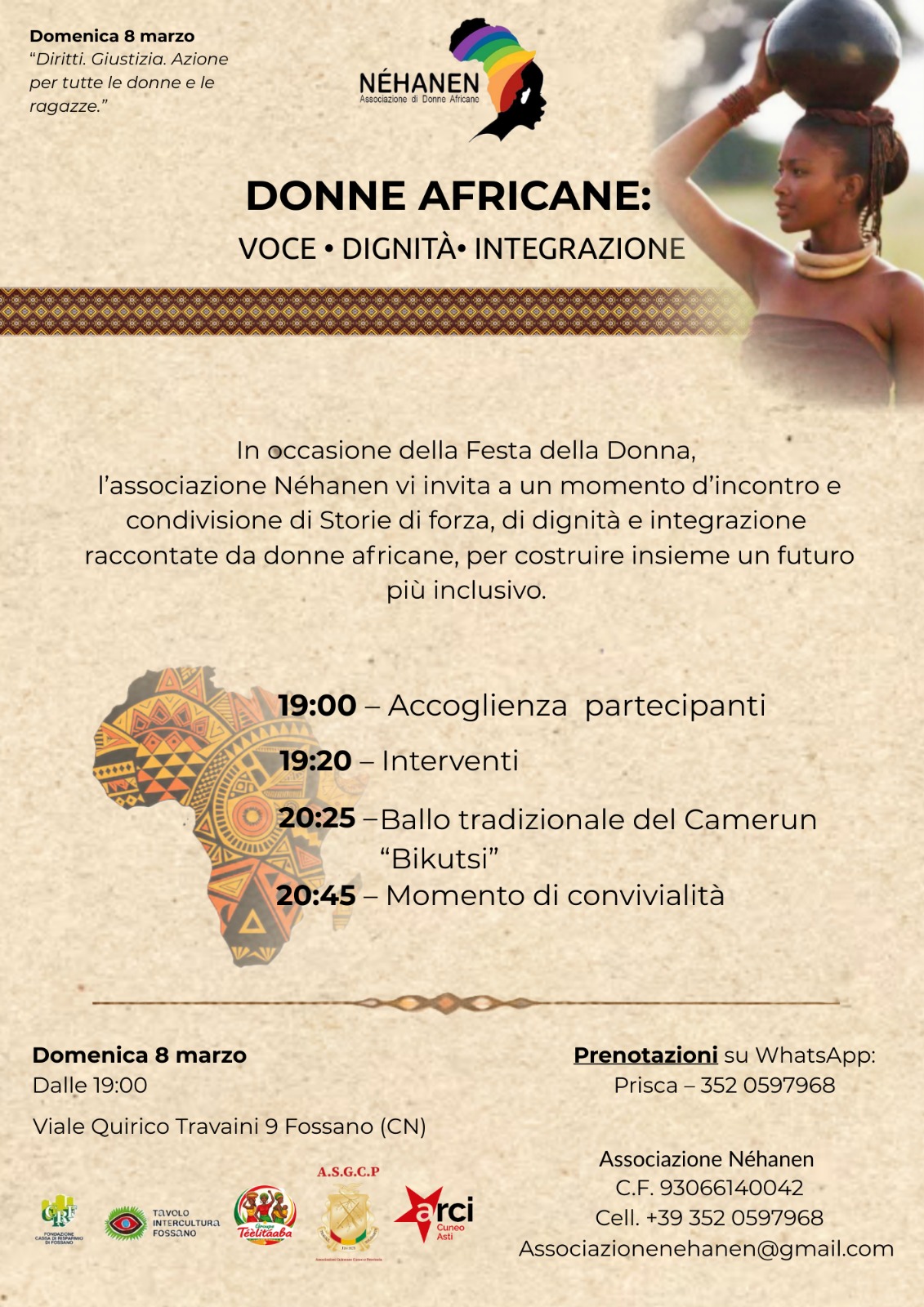 DONNE AFRICANE: Voce - Dignità - Integrazione