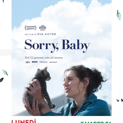 Proiezione del film SORRY BABY( (2025) di Eva Victor - Stagione LUNEDÍ CINEMA