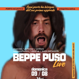PORTO ACUSTICO: BEPPE PUSO Live