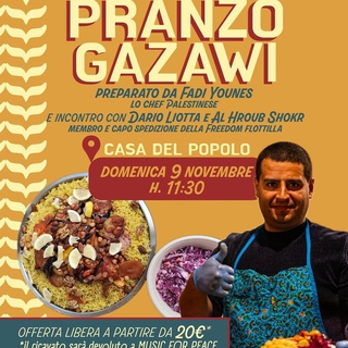 Asti per la Palestina: PRANZO GAZAWI