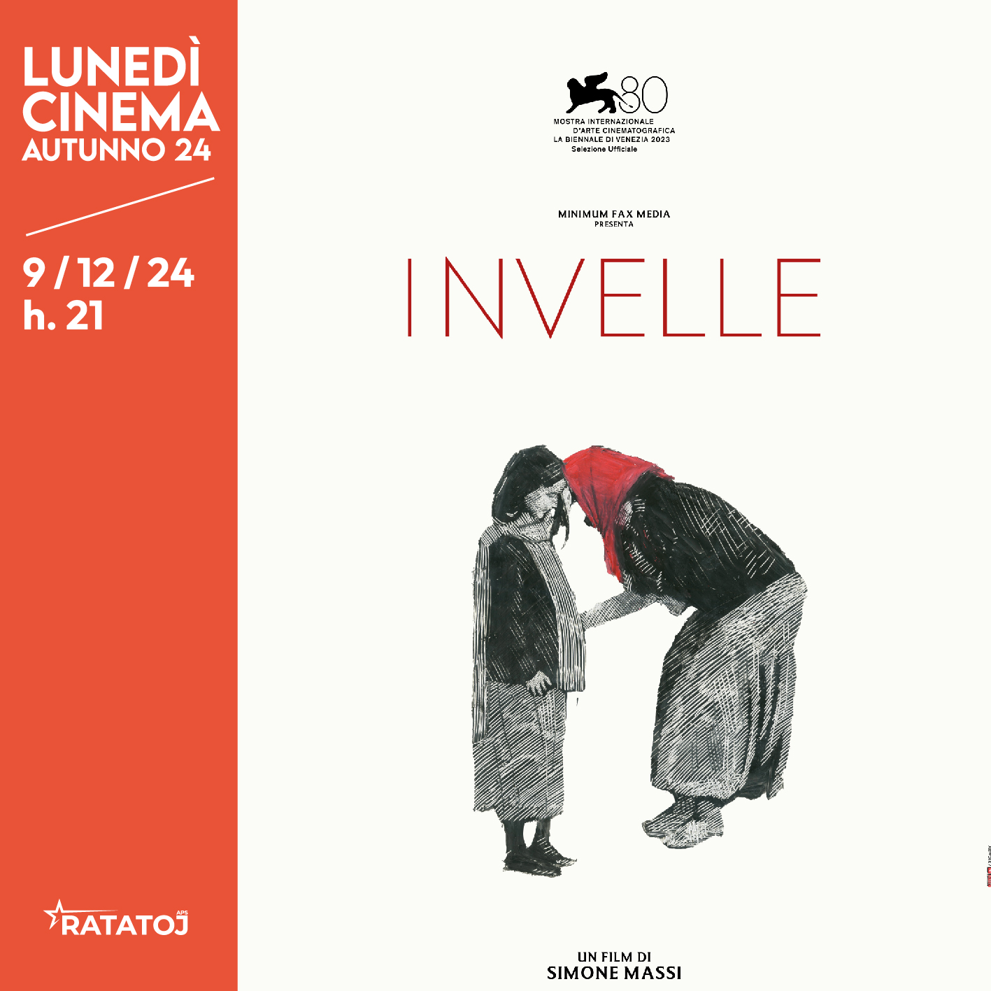 Proiezione del film “INVELLE” di Simone Massi 