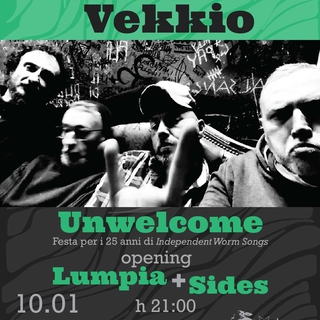 Live UNWELCOME | SIDES | LUMPIA