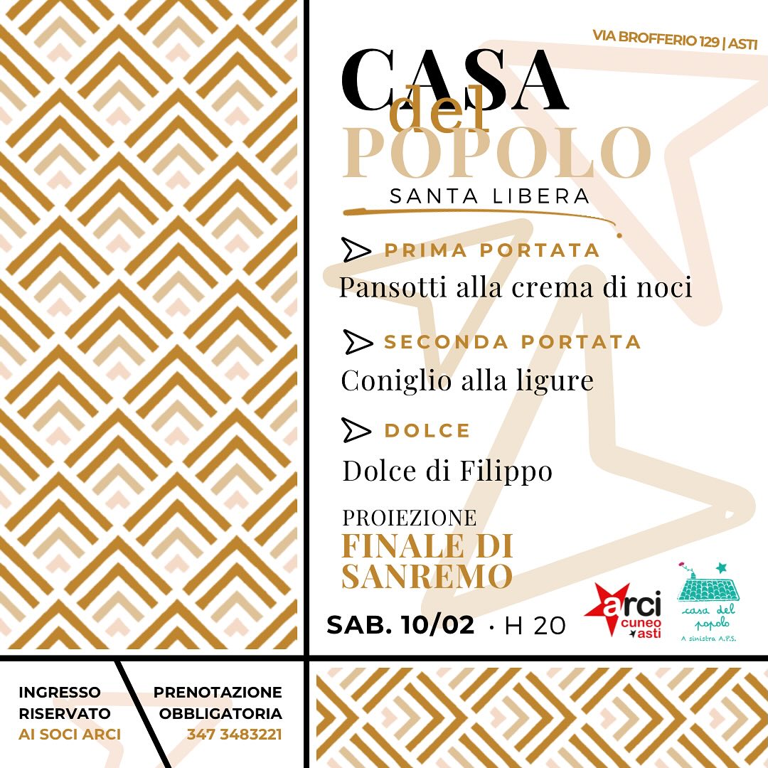 Serata "Festival di Sanremo"