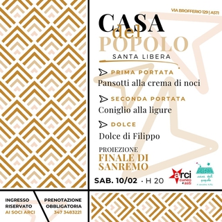 Serata "Festival di Sanremo"