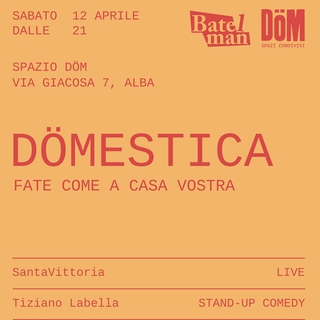 Stand up comedy con Tiziano Labella | DÖMESTICA