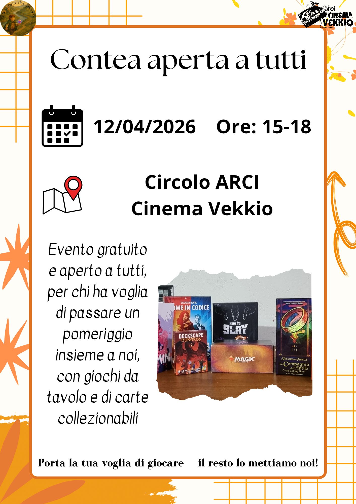 Contea aperta a tutt3!