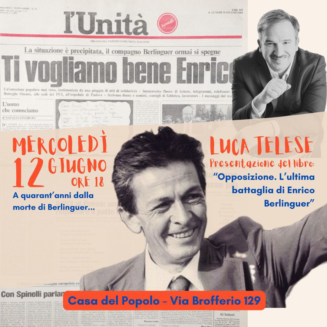 Presentazione del libro di Luca Telese