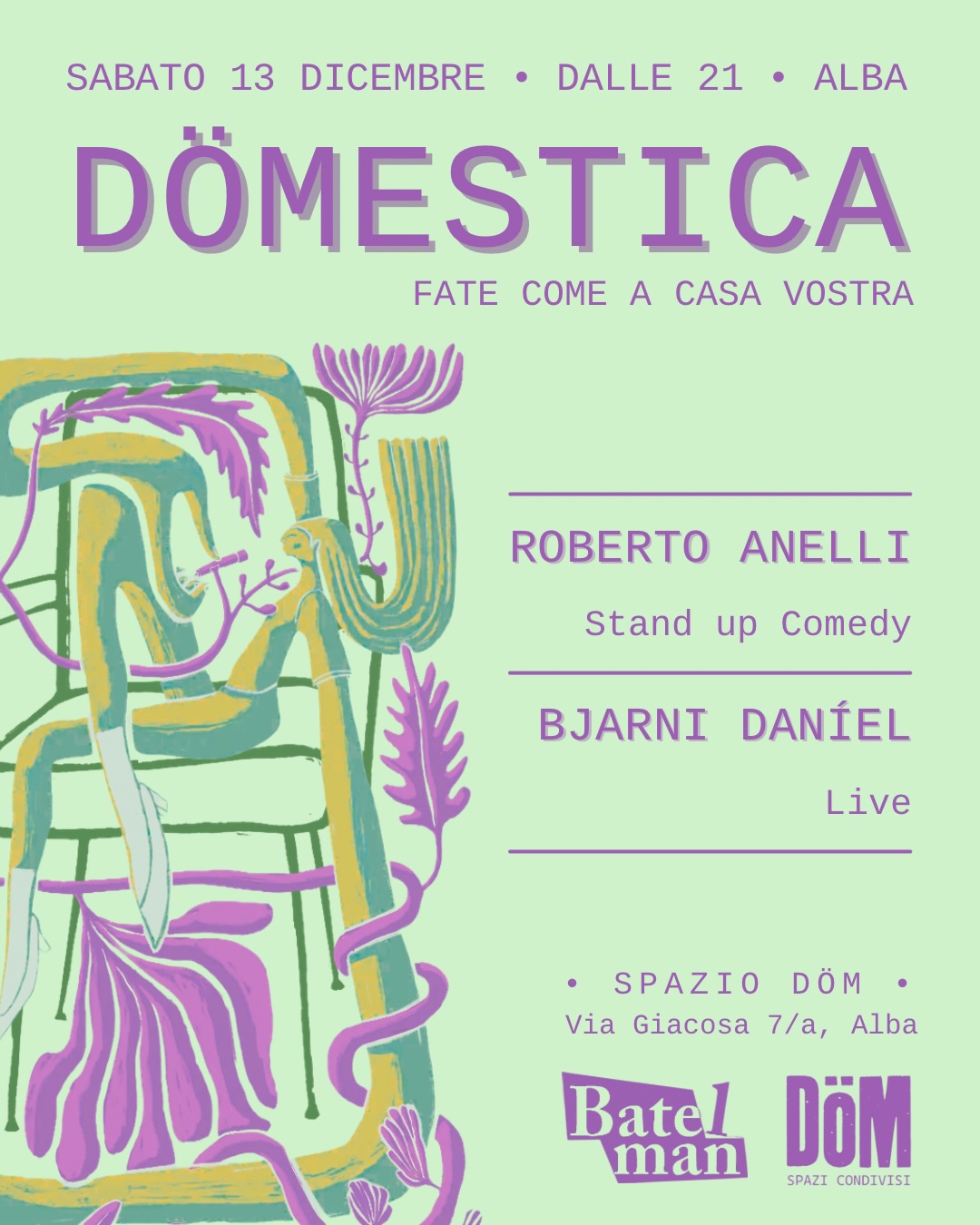 DÖMESTICA: ROBERTO ANELLI | BJARNI DANÍEL