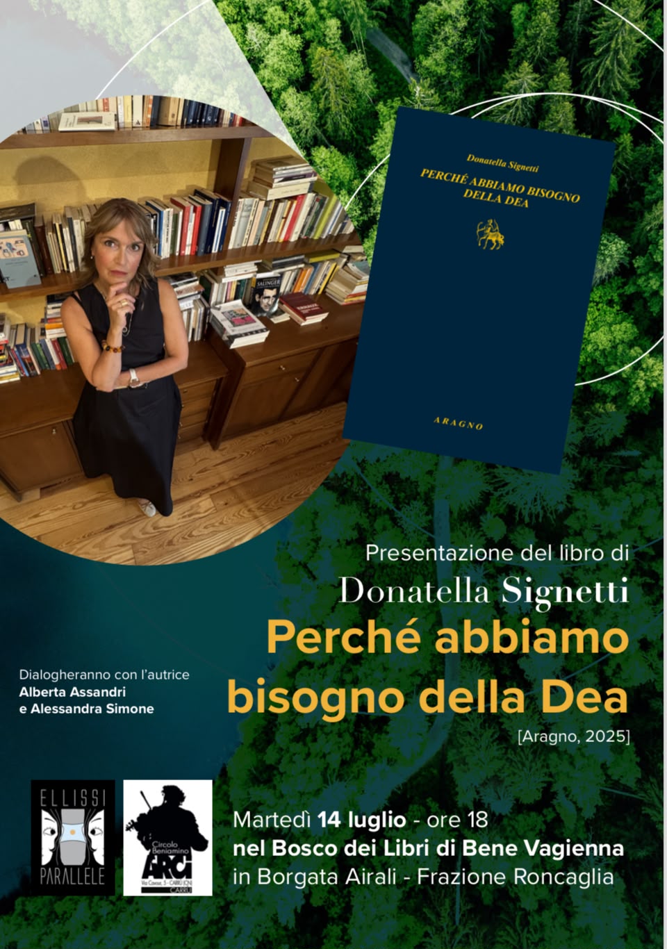 Presentazione del libro "Perché abbiamo bisogno della Dea" con Donatella Signetti