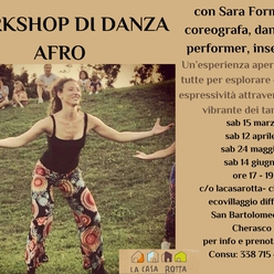 Lezioni di Afrodanza con Sara Formicola