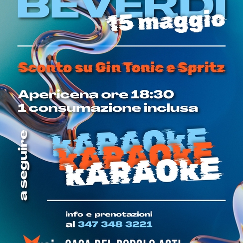 BEVERDI' alla CASA DEL POPOLO