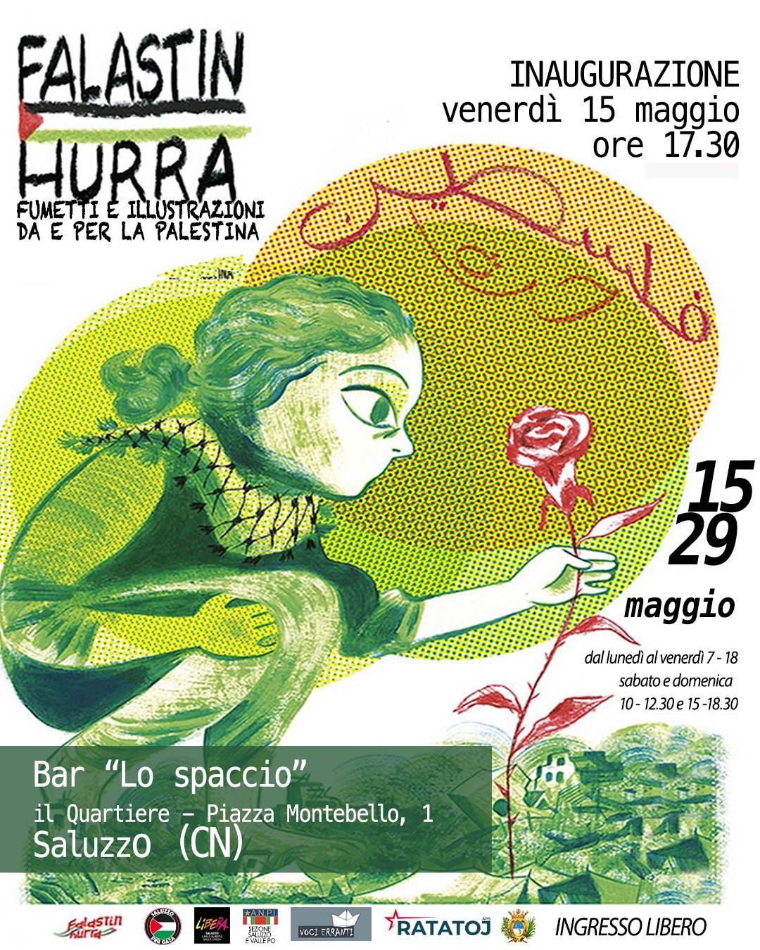 FALASTIN HURRA 2.0 "From Strip to Motion" Fumetti, Illustrazioni da e/o sulla Palestina