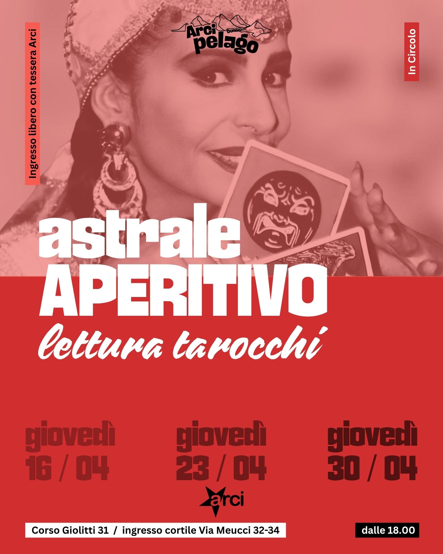 Astrale Aperitivo - lettura tarocchi