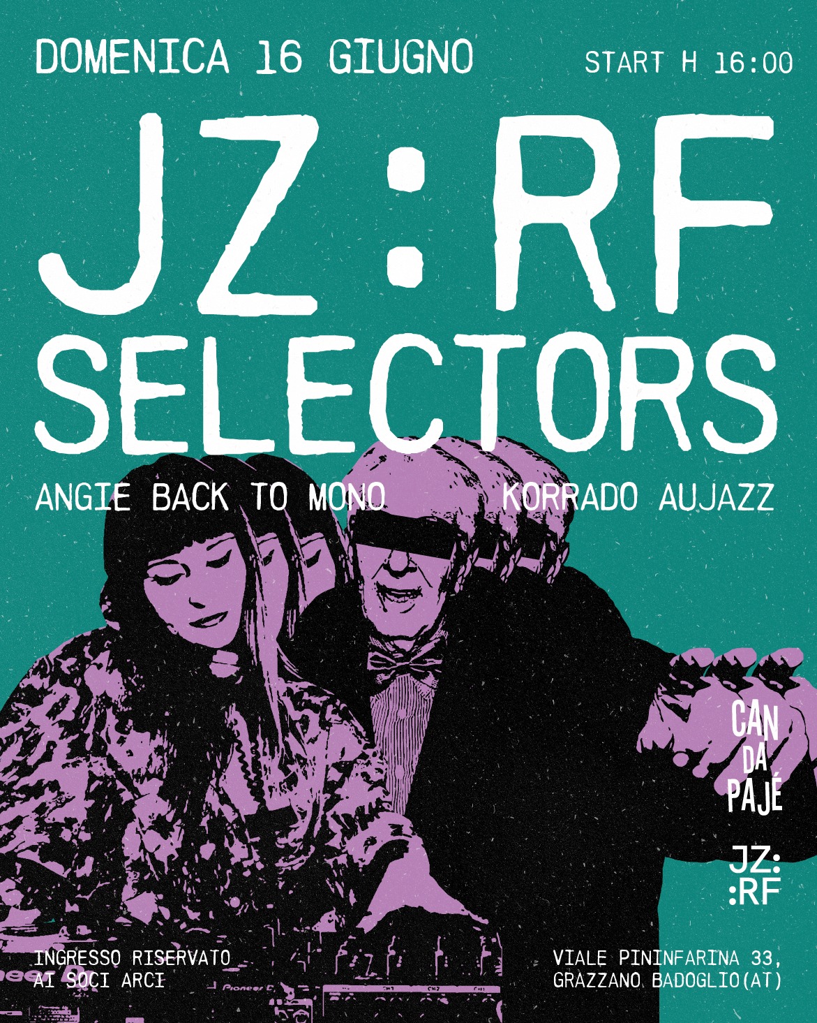 JZ:RF Selectors – Angie Backtomono, Korrado Aujazz