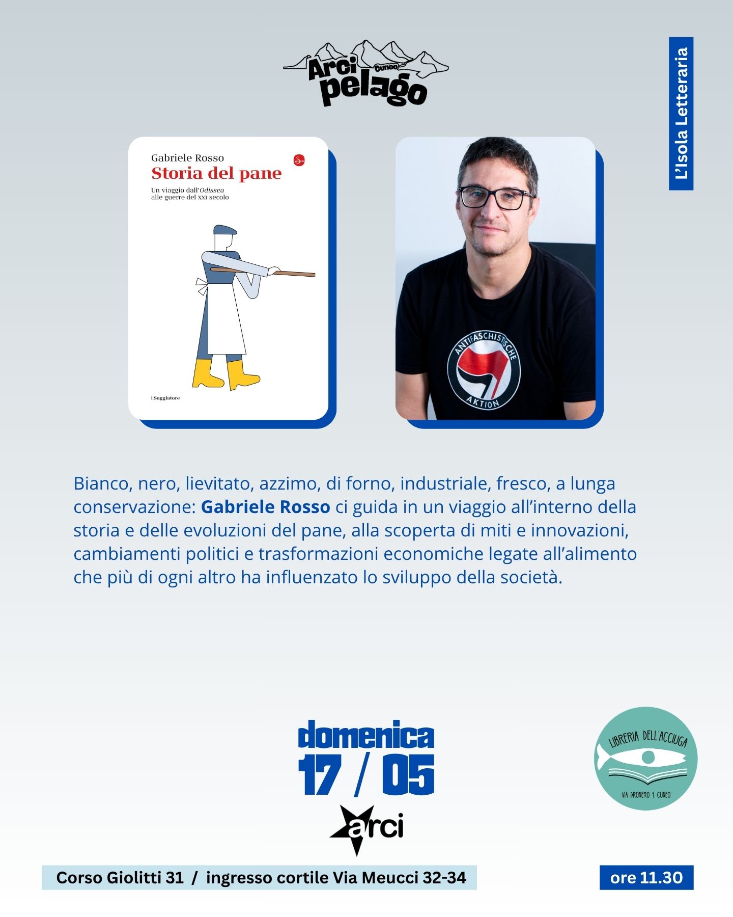  L'Isola Letteraria di Arcipelago presenta: Una domenica tra storia e sapori!