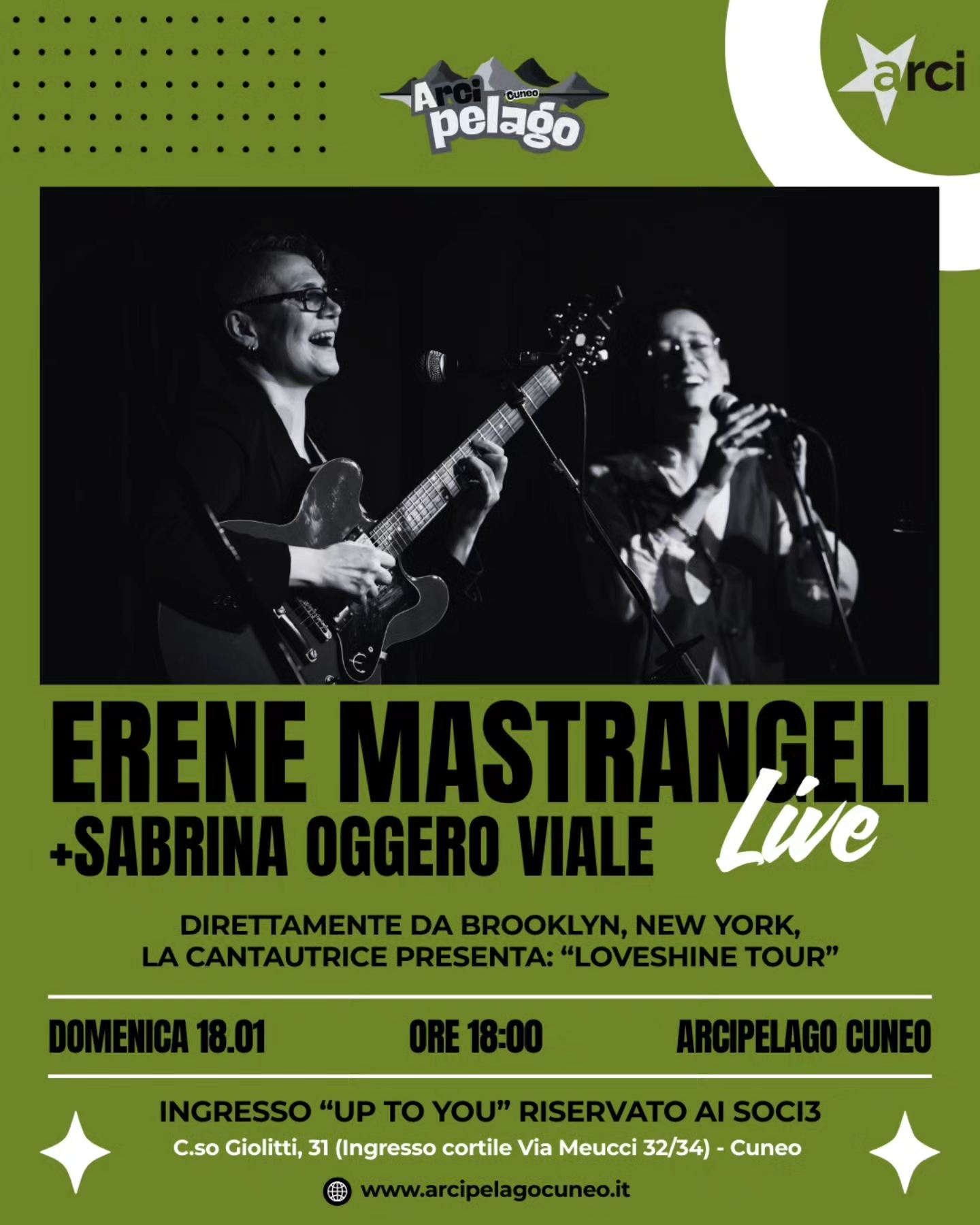 Live ERENE MASTRANGELI e SABRINA OGGERO VIALE