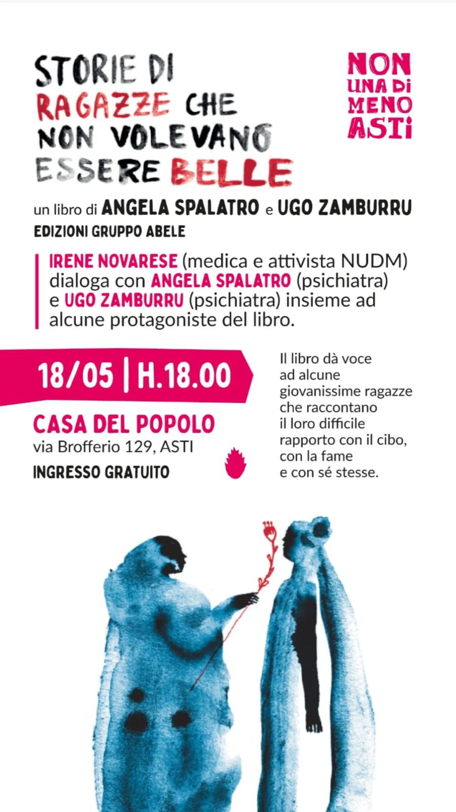 Storie di ragazze che non volevano essere belle - Non Una Di Meno Asti 
