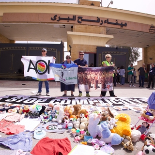 Carovana solidale a Rafah: non ci fermeremo più