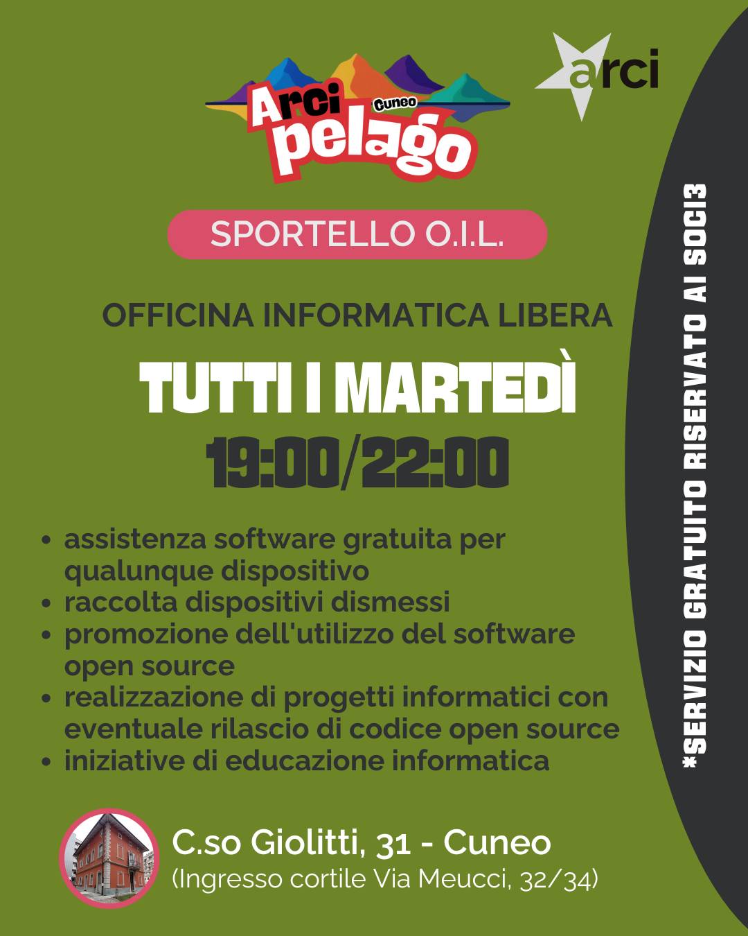 SPORTELLO O.I.L. – Officina Informatica Libera