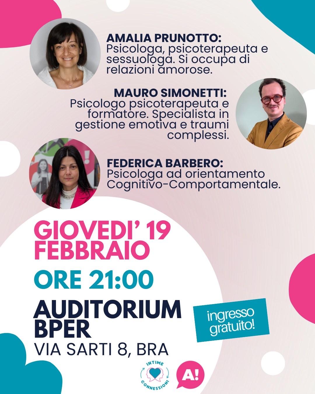 Festival Intime Connessioni - "Amore 4.0: L'Amore al tempo dei Social " con Amalia Prunotto e Mauro Simonetti