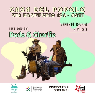 Concerto Dodo & Charlie + cena primaverile