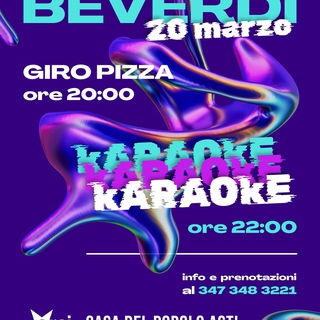 BEVERDÌ alla Casa del Popolo di Asti