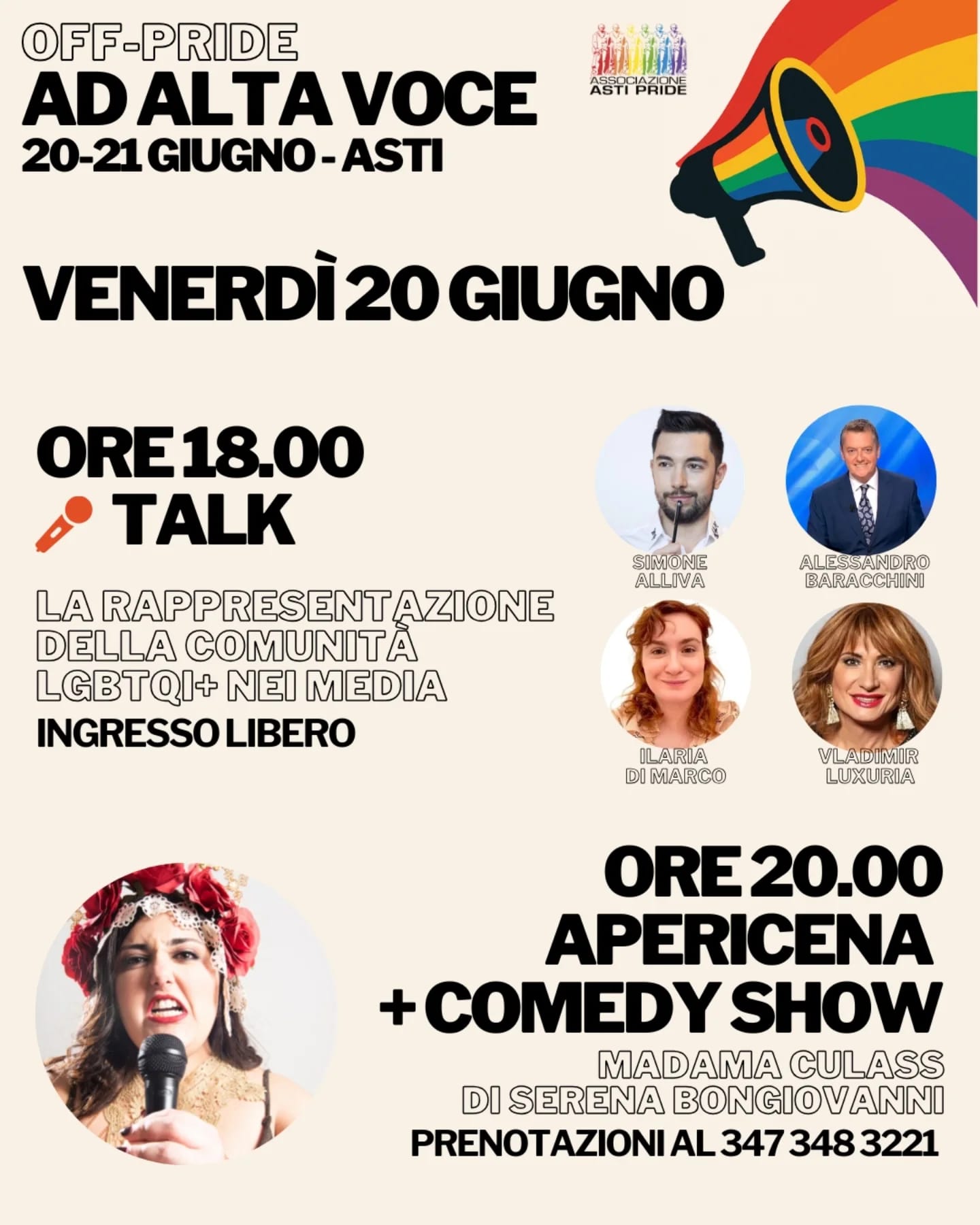 AD ALTA VOCE! - 20 GIUGNO