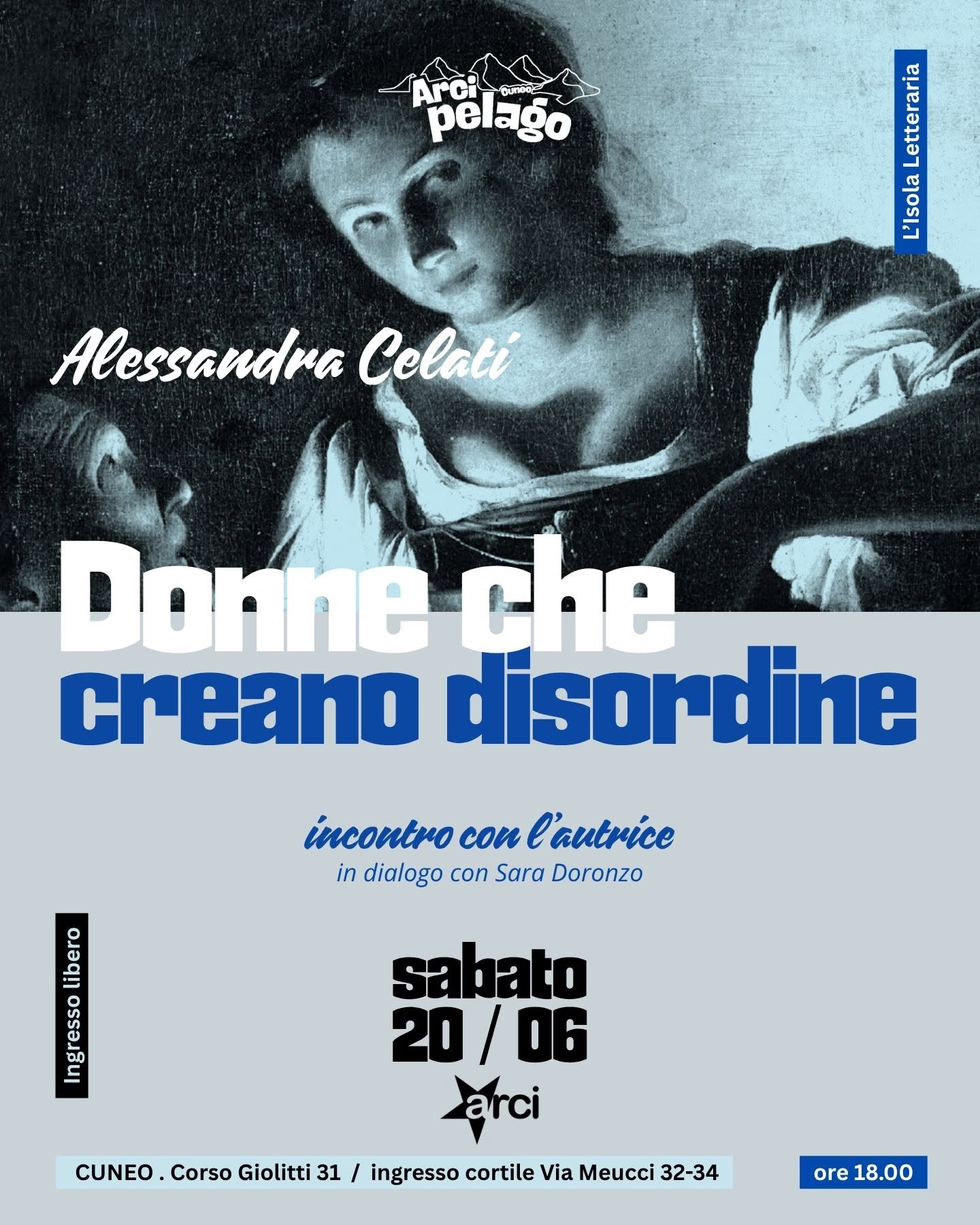 Presentazione del libro "Donne che creano disordine" di Alessandra Celati