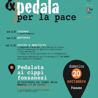 Cammina & Pedala per la Pace - Pedalata ai cippi fossanesi