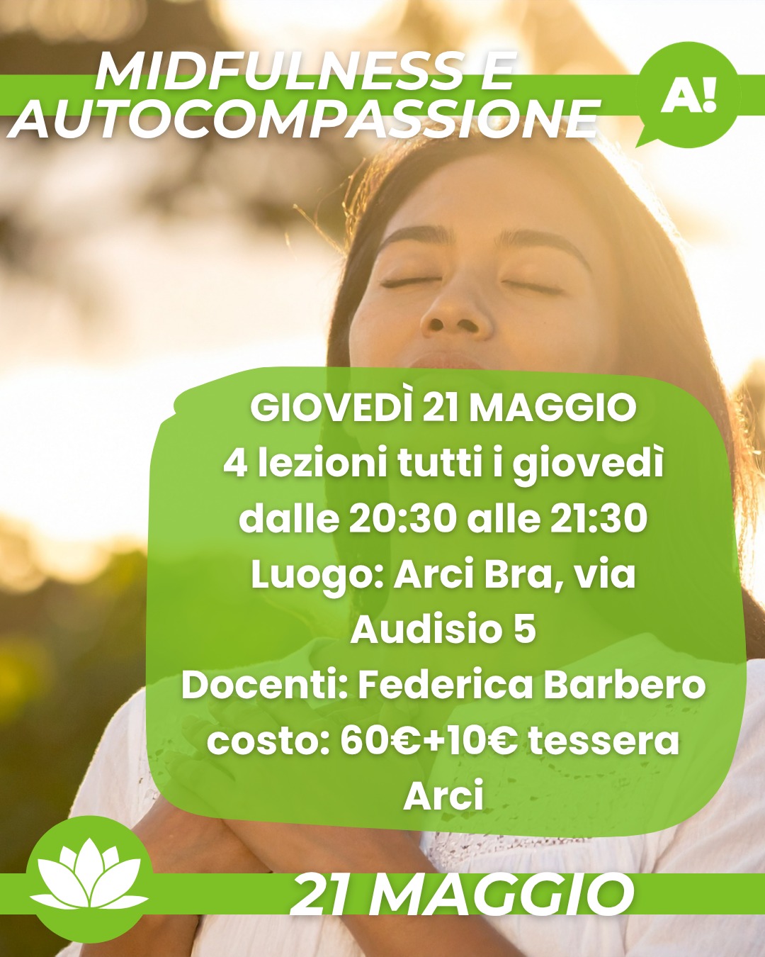 Corso MINDFULNESS E AUTOCOMPASSIONE