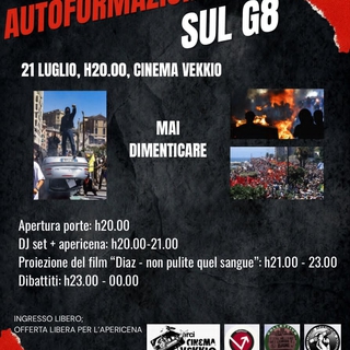 Incontro di Autoformazione sul G8