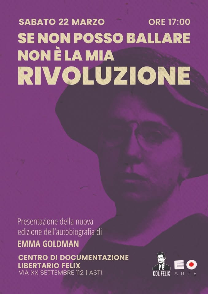 SE NON POSSO BALLARE NON E' LA MIA RIVOLUZIONE