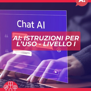 AI: ISTRUZIONI PER L’USO LIVELLO 1