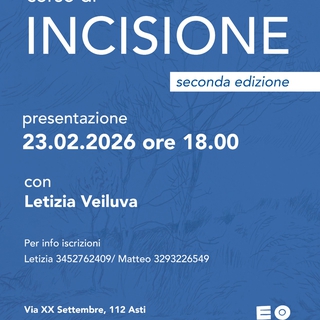 CORSO DI INCISIONE 2026