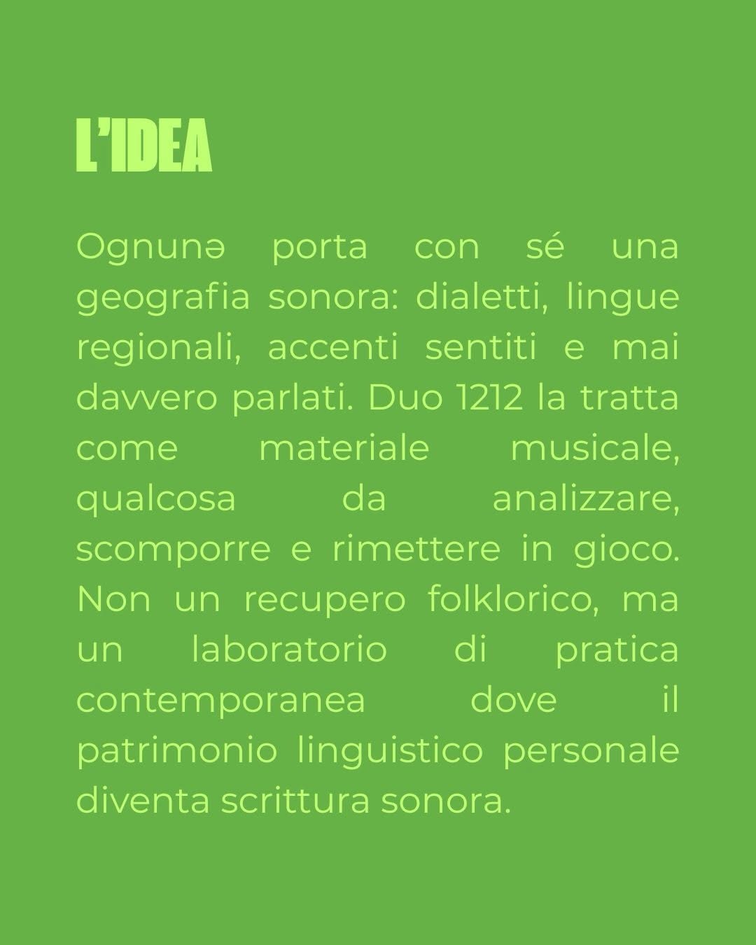 LINGUE CHE MANCANO Workshop di improvvisazione con Duo 1212